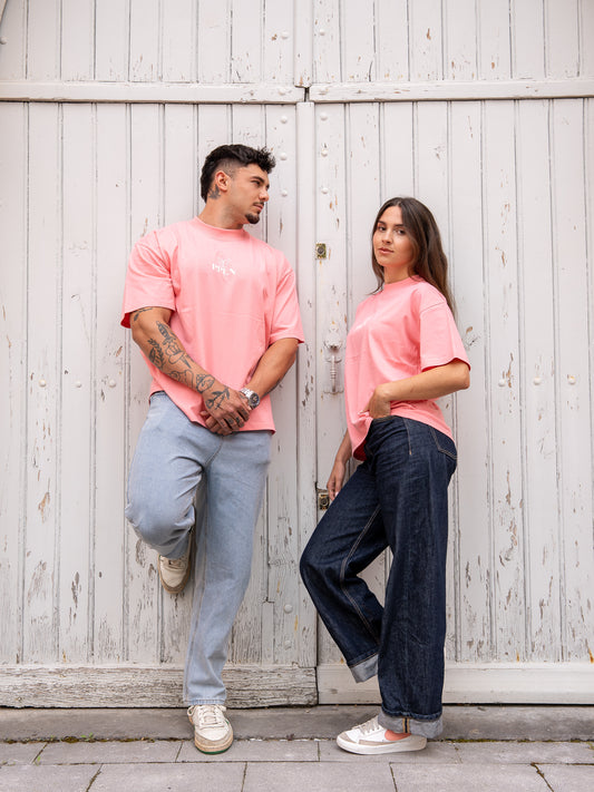 HORIZON - Oversize Unisexe Rose PPLN