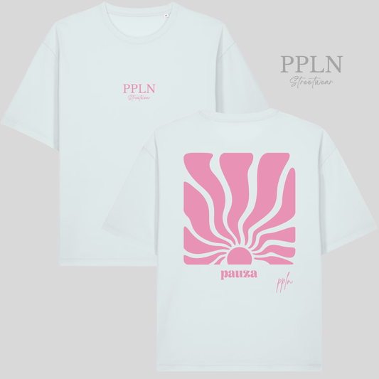 PAUZA – Oversize Unisexe sky blue