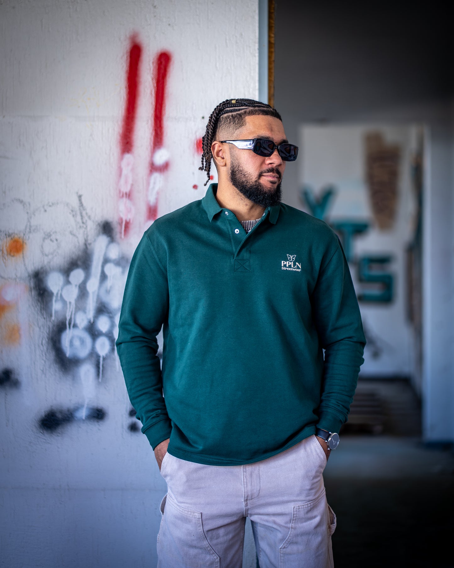 SWEAT-SHIRT Empire UNISEXE COL POLO