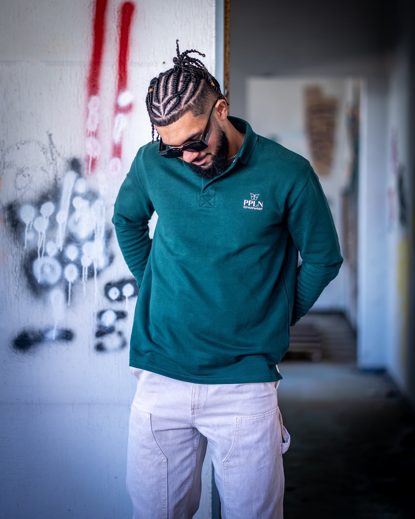 SWEAT-SHIRT Empire UNISEXE COL POLO