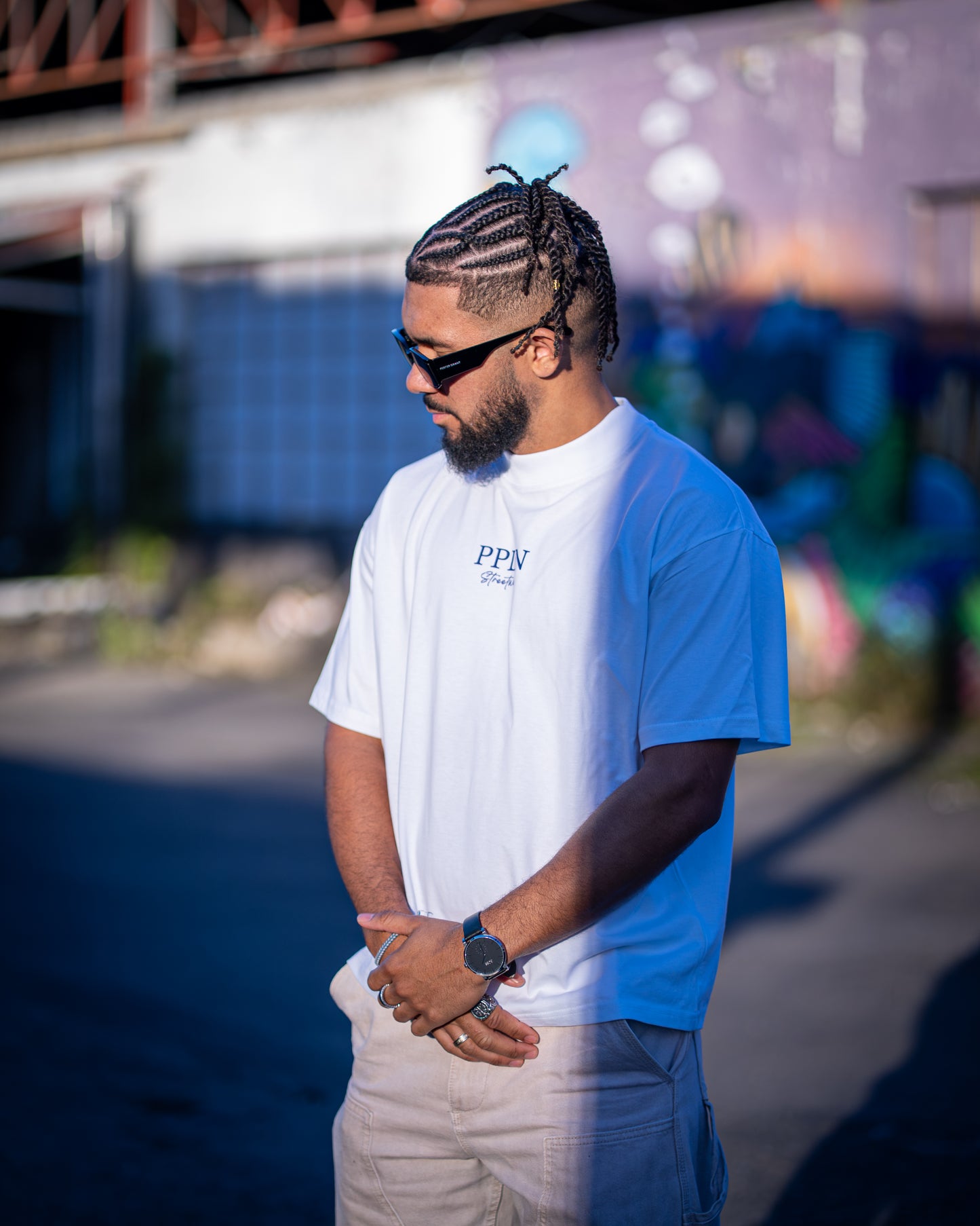 T-shirt Oversize PYL Unisexe - automne/hiver (B/B)