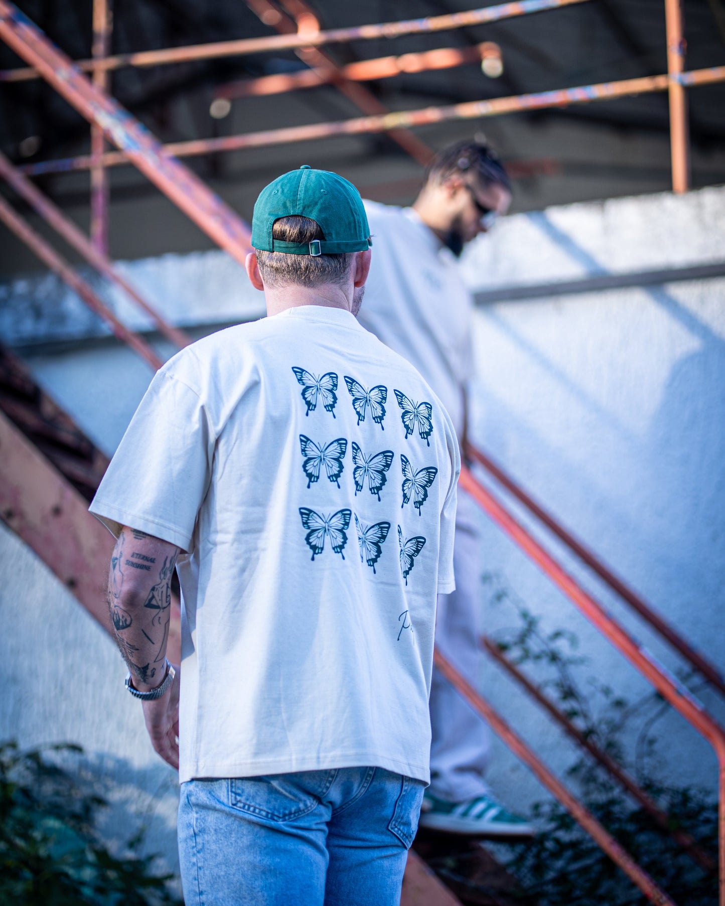 T-shirt Oversize Papillons Unisexe - automne/hiver (N/V)