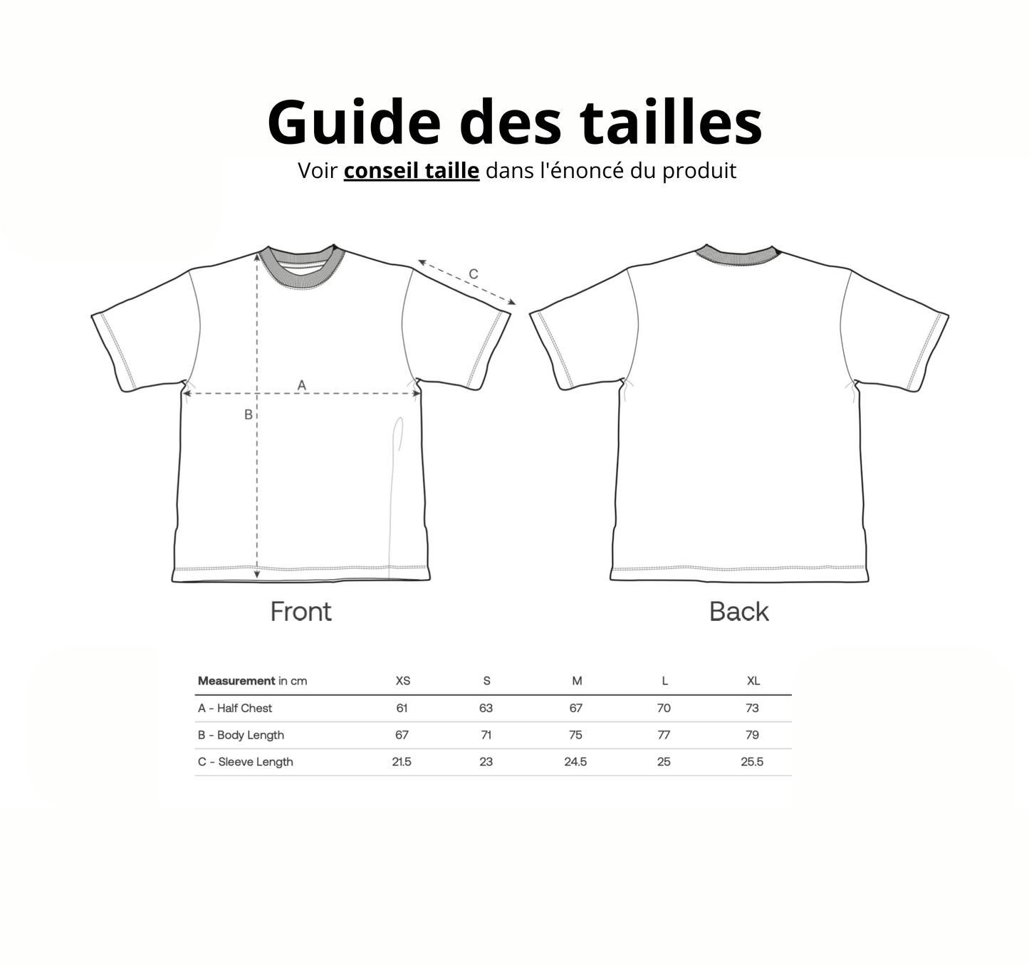T-shirt Oversize Papillons Unisexe - automne/hiver (B/B)