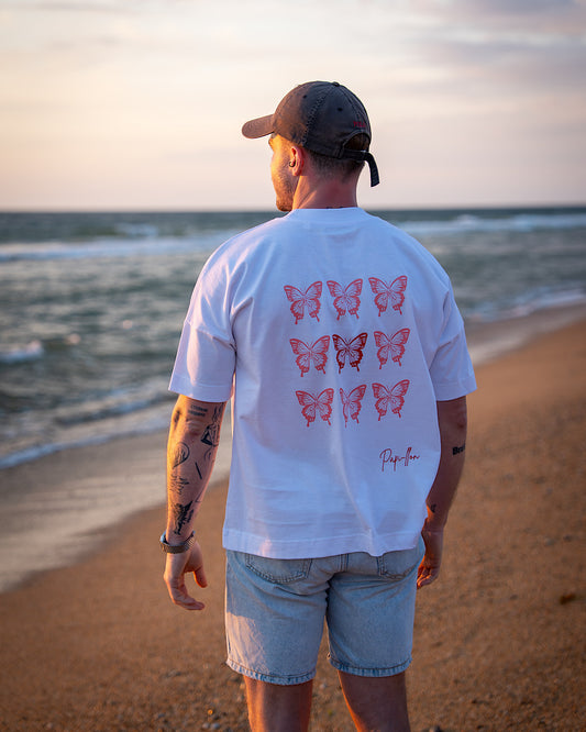 T-shirt Oversize – Capsule Papi-llon streetwear (Édition Limitée) B/R